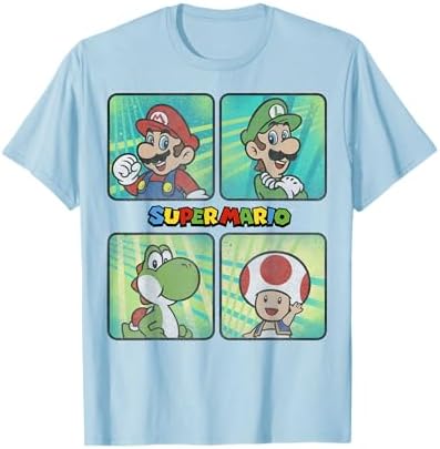 Yoshi Kazuya 10周年記念ピンバッジ・Tシャツセット Amazon.com: Nintendo Super Mario Brothers Yoshi Toad Splatter T